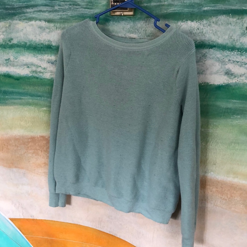 Sports girl Aus X-Small Split Back Teal Sweater